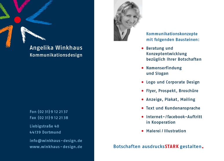 Web-Visitenkarte Angelika Winkhaus